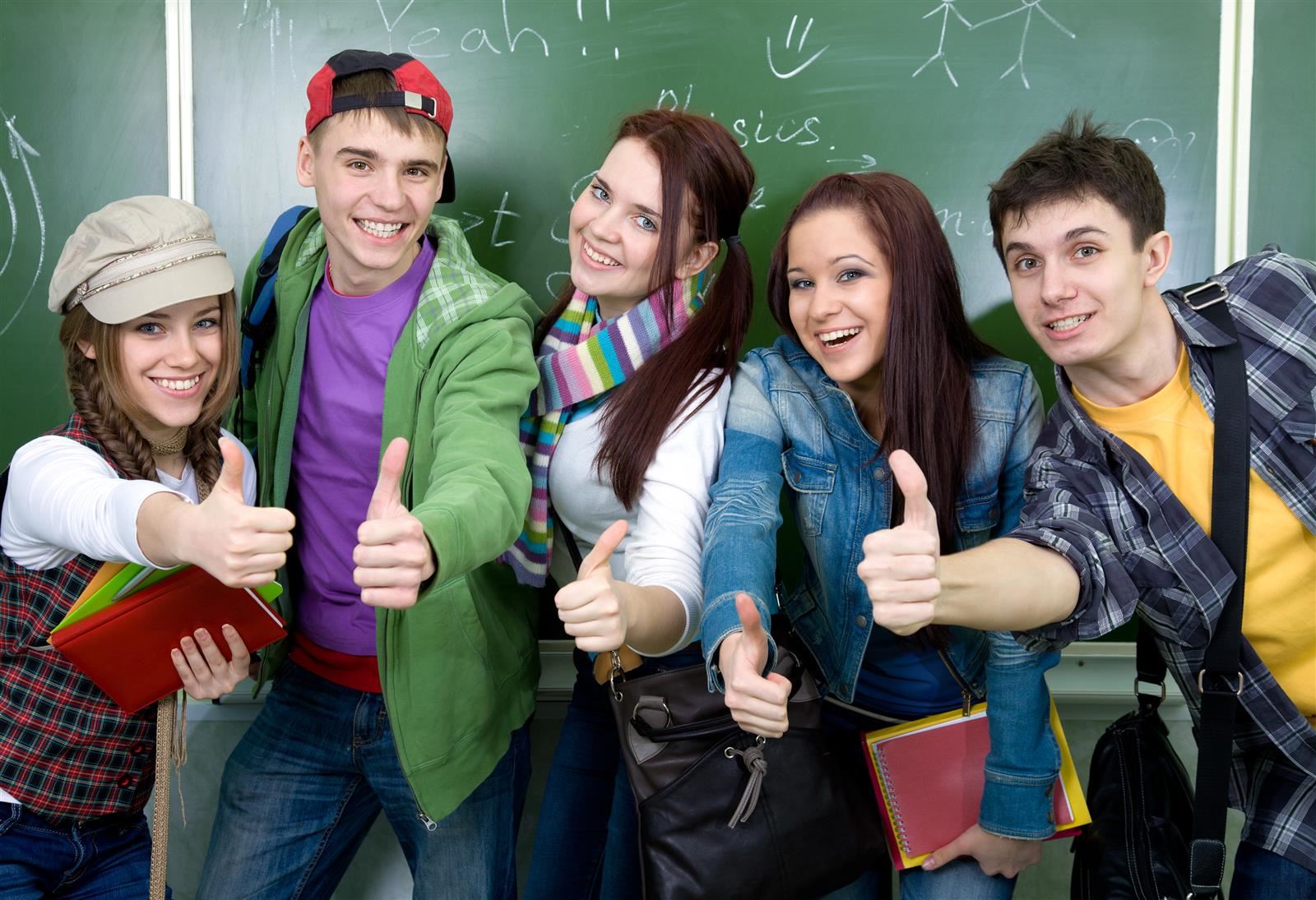 High school students excited to learn